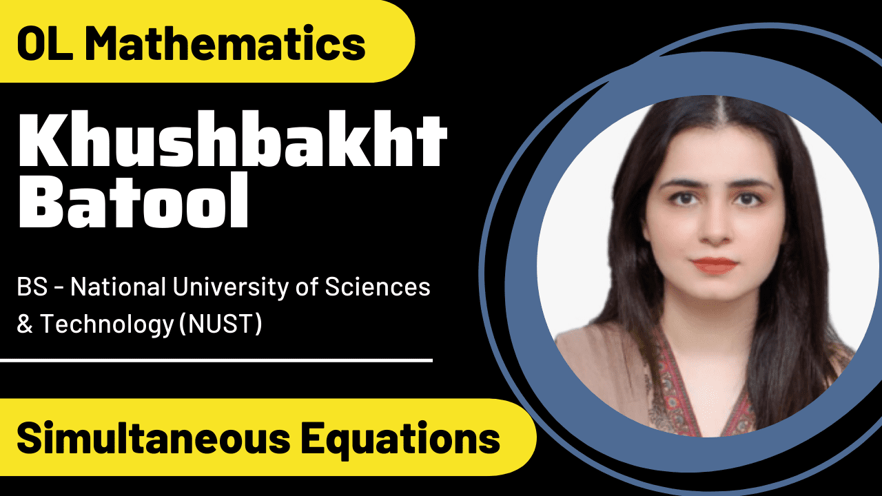 Simultaneous Equations