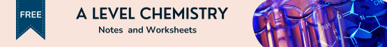 A Level chemistry Notes and Worksheets